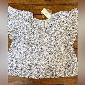 Rylee Cru Flutter Top